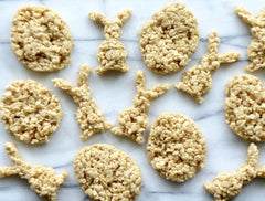 Maple Butter Rice Krispie Treats... Easter Edition!